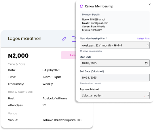 Payments & Automated Renewals